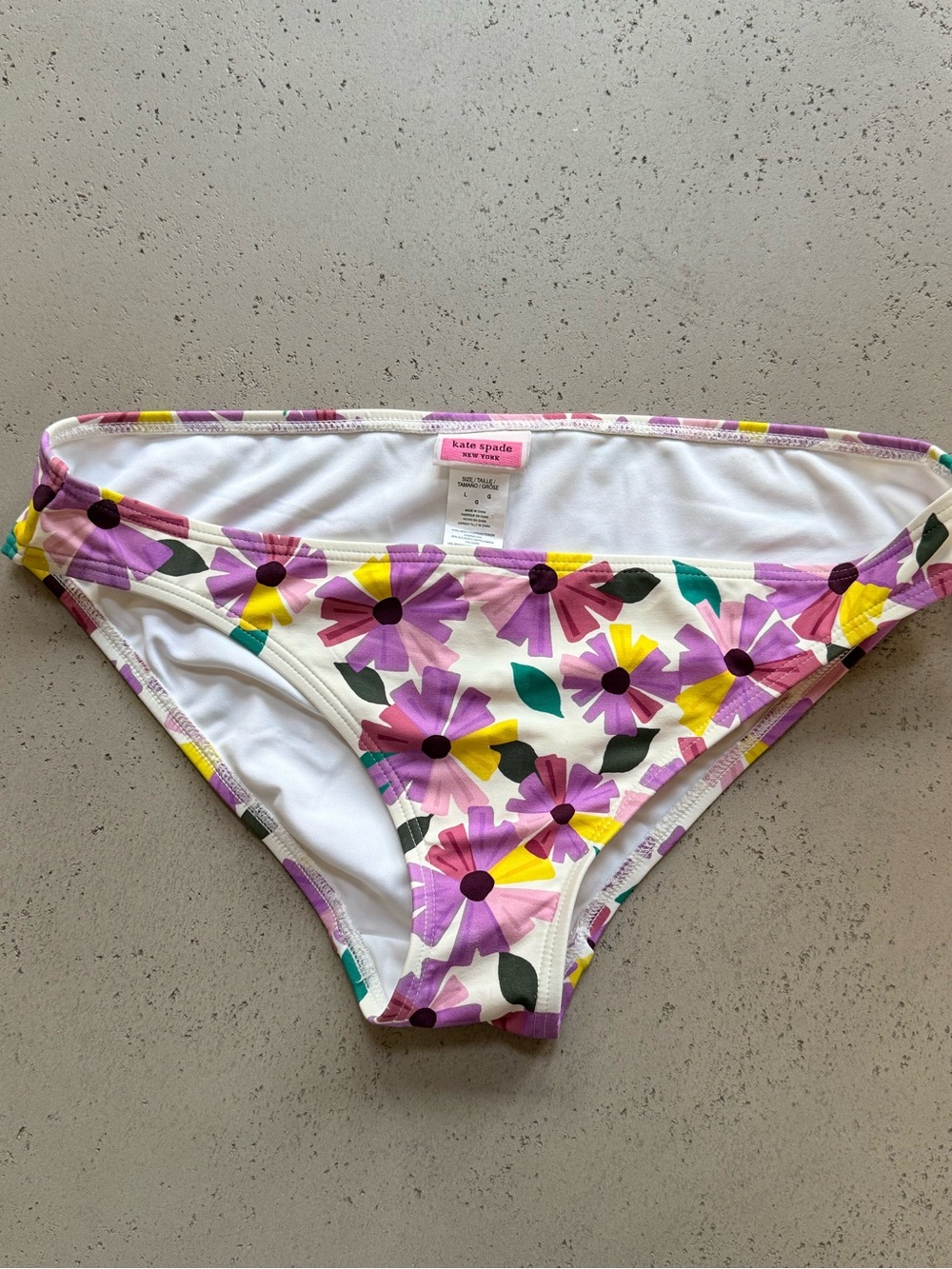 kate spade Floral Print Women’s Bottoms in White, Purple, Pink, Yellow, Green